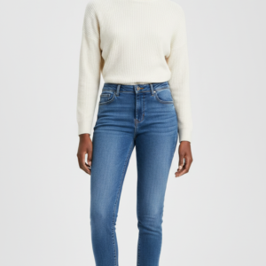 Ladies Denim Skinny Long Pant